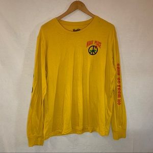 Make Peace Long Sleeve Tee